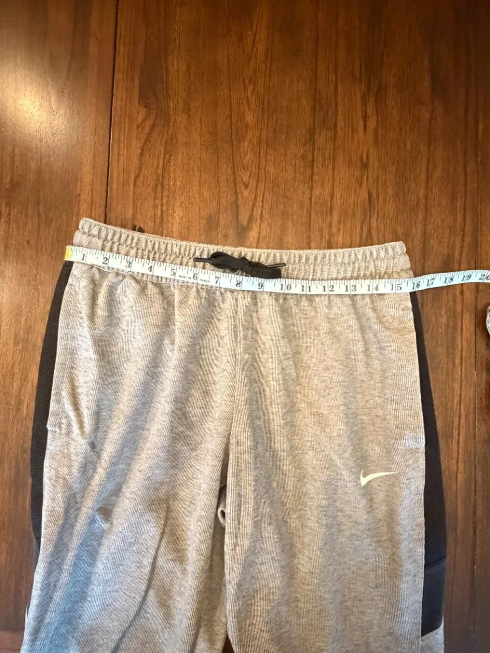 Women's Nike Showtime Therma Flex Basketball Pants Black Gray, Size Large